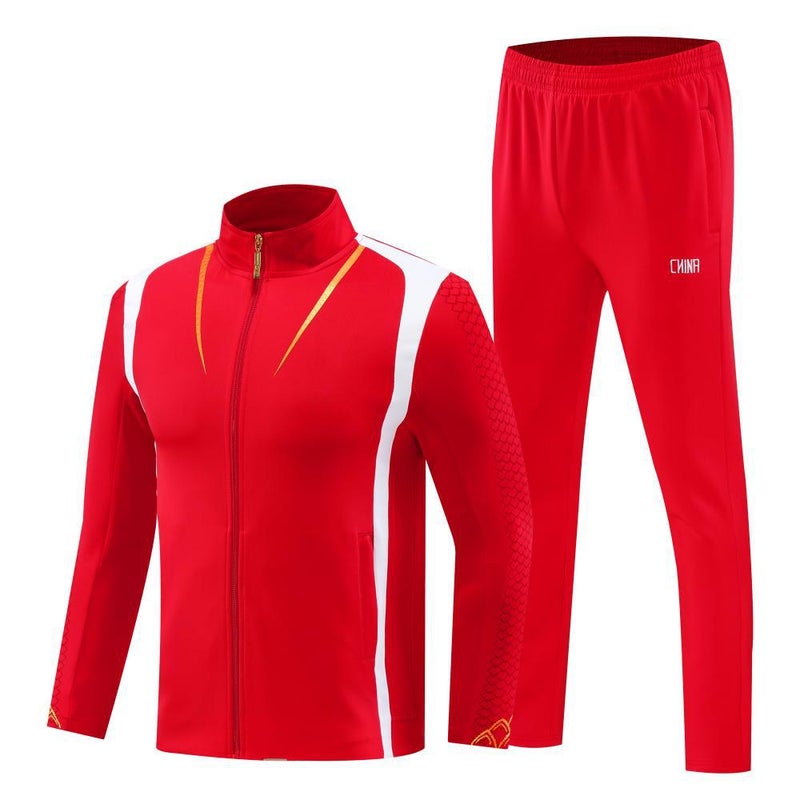 Chinese Team Award-Winning Clothing Sportswear Long-Sleeved Suit Appearance Badminton Clothing Training Jacket For Boys And Girls - Image 5